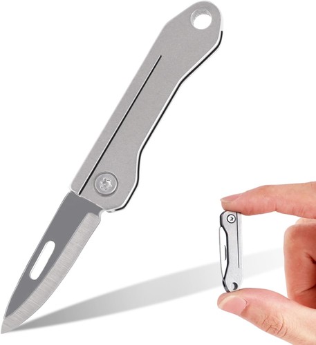 Mini edc messer edelstahl - mini,