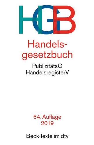 Handelsgesetzbuch hgb mit - hgb:,