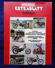 Motorrad Extrablatt 80er, Honda MBX 80, Puch Cobra, KTM Pro Lever, 16 S.