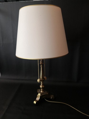 Bronze tischlampe 30er jahre - bronze,