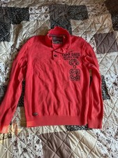 Camp David Pullover Strickpullover XXL/2XL rot , langarm