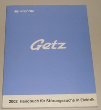 Werkstatthandbuch Elektrik Schaltpläne Fehlersuche Hyundai Getz, ab Bauj. 2002