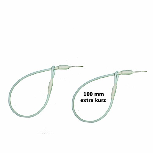Stahlschlaufen 100mm mit - stahlschlaufen, l=
