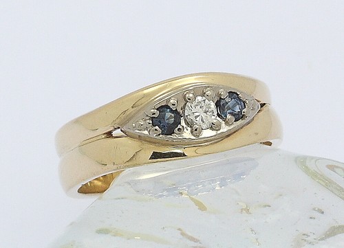 Ring 14k 585 er gelb - 14k,