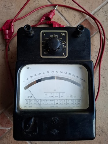 Cccp multimeter m253 1976 - multimeter, bj