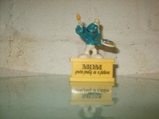 Kunstmaler amerikanisch Dreirecksockel Sockel Schlumpf Schlümpfe