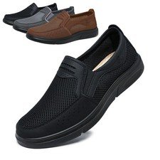 Herren  Halbschuhe Freizeitschuhe Atmungsaktiv Slipper Mokassins Fahrschuhe