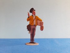 Berliner Zinnfiguren (W. Scholtz): "Der Briefbote" Carl Spitzweg [Luxusbemalung]