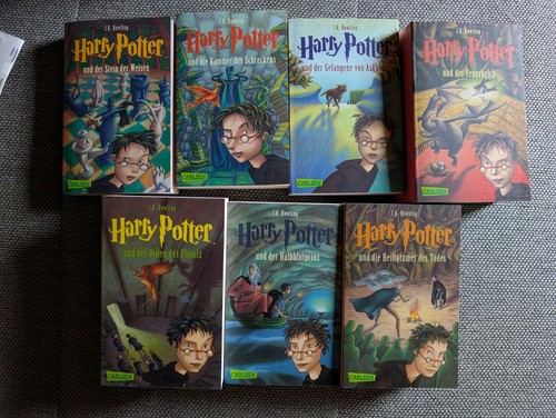 Harry potter j k - 1-7,, j.k