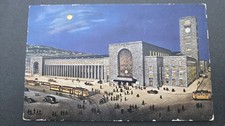 Ansichtskarte 1927 Stuttgart Hauptbahnhof versendet nach Winterlingen Balingen