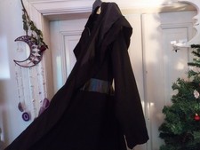 Gothic Rave Mantel Xxl Schwarz