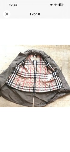 Orig burberry brit modischer - orig.,
