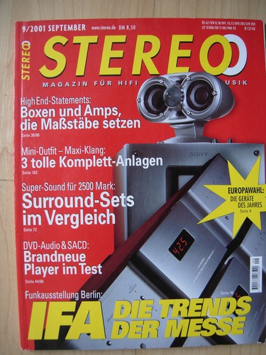 Stereo acoustimass kef - 9/01, 6,