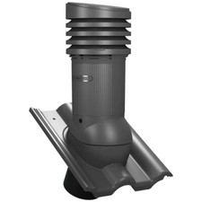 Gedämmter Entlüfterkamin EVO DN150 für Creaton Heidelberg Dachziegel Dachlüfter