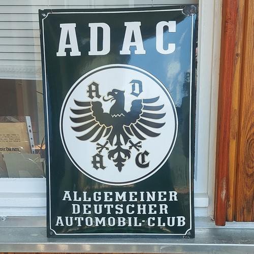 Adac email schild - schild, emaille