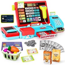 Kinderkasse mit Scanner und