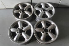 4 x ALUFELGEN, FELGEN MERCEDES BENZ 190E/ W203/ W202/ W124/ W210 15" NR. F12
