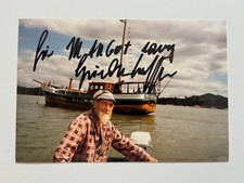 Friedensreich Hundertwasser Foto handsigniert und gewidmet