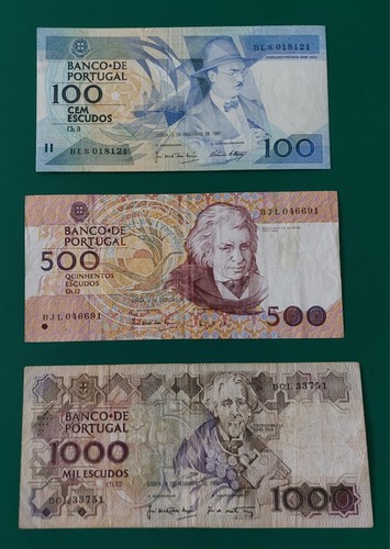 Lot banknoten portugal - lot,