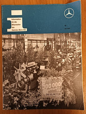 Prospekt Information Mercedes