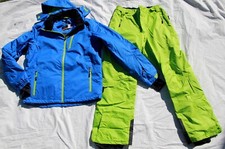 skianzug Herren blau grün 50 M 3.000 wassersäule thinsulate top zustand