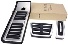 Original Audi Pedalkappen A6 A7 4K S-Tronic Pedalset RS7 RS6 S7 Fußstütze S-Line