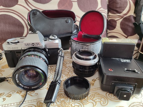 Fotoapparat fotokamera minolta - fotoapparat,