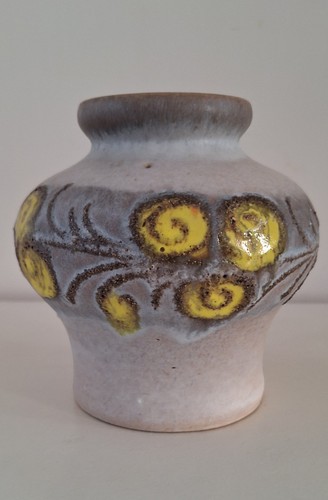 Strehla keramik vase - keramik, matt