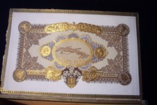 Alte Zigarrenkiste Holz Cuba - Flor Fina