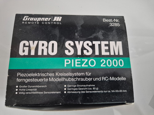 Graupner piezo 2000 gyro - graupner,