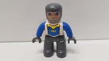 Lego Duplo Ritterburg Burg 4777 4864 4785 Ritter Figur blau Ersatzteil