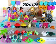 NEU Komplettsatz 2024/25 Auswahl Ü-Ei + BPZ - VQ +VT +VD Figuren Spielzeug Autos