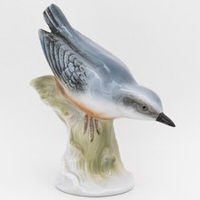 12,5 cm -  Wagner & Apel Porzellan Vogel Figur Kleiber 2343