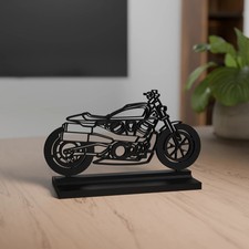 Harley Davidson Sportster S Modell 3D Dekoration - Geschenk für Motorradfans