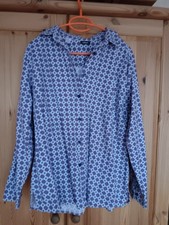 Damenbluse, Flanell, Gr. 44