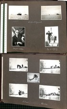 (n2303806)   schwedische kriegsmarine 9 fotos wie abgebildet auf albumblatt