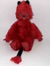 Seltener Monchhichi Teufel rot