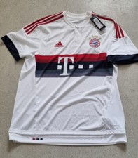 FC BAYERN MÜNCHEN Trikot 05/15 weiß rot-blaue Brust -T-- adidas XL ORIG./Etikett