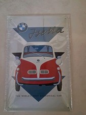 Blechschild BMW Isetta 20x30