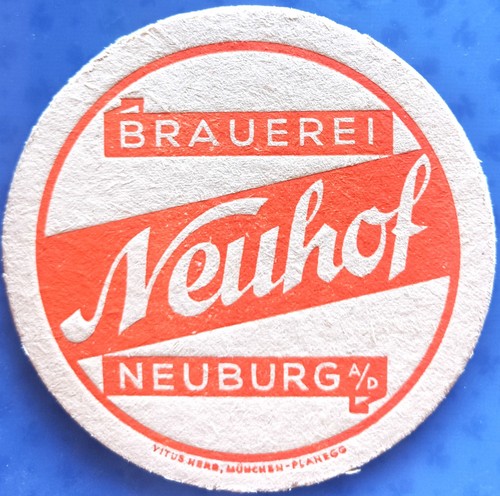 Alter bierdeckel brauerei - alter,