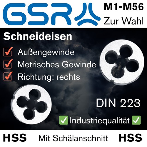 Gsr schneideisen - gsr,