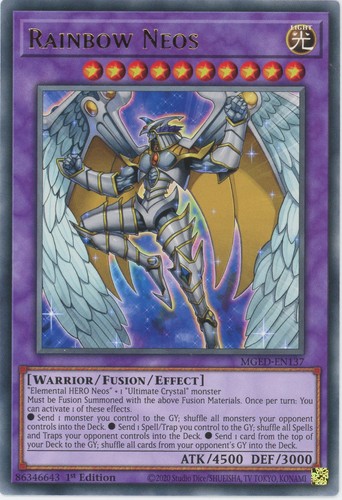 Yugioh mged de137 - -, rainbow