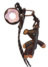 Taschenanhänger, Schlüsselanhänger, Taschenbaumler, Teddy, Donut ,Geschenk 