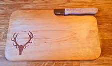Holzschneidebrett mit