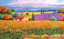 Puzzle 500 Teile Provence 46 x