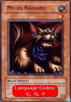 Yugioh milus radiant - yugioh,