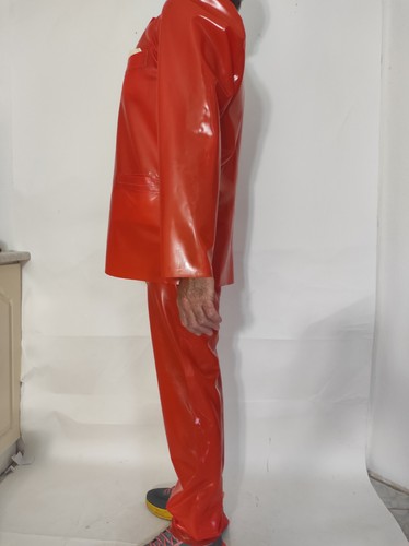 Anzug jacket latex gummi - anzug,
