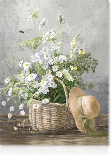 Gänseblümchen leinwand - gänseblümchen,