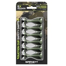 6 x Spielzeug Armbrust Darts nur für Barnett Demun Farbe Oliv Grün