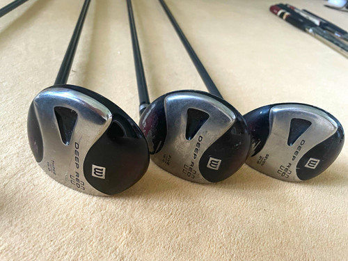 Wilson deep red hybrid golfset - hybrid,